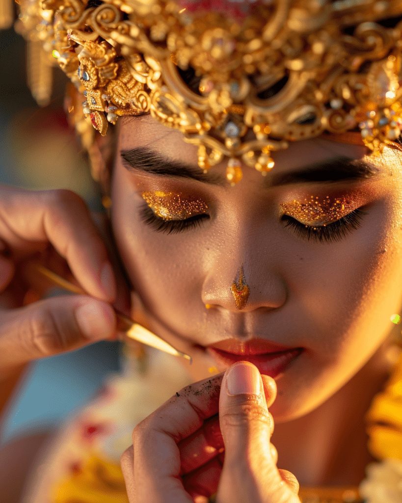 Balinese tooth filing ceremony